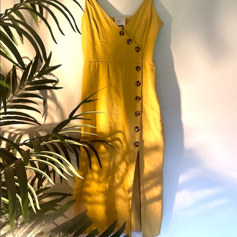 Harper Heritage Split Thigh Dress